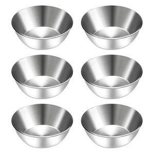 Bol de service alimentaire classique vintage en acier inoxydable pour collection de salle à manger, design intemporel, construction durable, qualité supérieure - Product Image 4