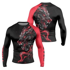 Custom Made OEM Unisex Rashguard UPF 50 UV Protection Sublimation Slim Fit Compression Polyester Wholesale Factory OEM Wholesale - Product Image 1