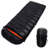 Sac de couchage d'hiver en duvet pour camping, entièrement personnalisable, avec capuche, de qualité supérieure, prix de gros, pour l'extérieur, Bangladesh