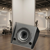 Haut-parleur de monitoring mono en bois LS3 coaxial 12 pouces/15 pouces actif/passif avec puissance de 400W/350W et connectivité XLR/Speakon