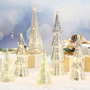 New design <b>Christmas</b> <b>tree</b> figurines LED fairy lights Light up <b>Christmas</b> <b>tree</b> ornaments Holiday <b>table</b> decor Luxury Xmas decor - Product Image 6