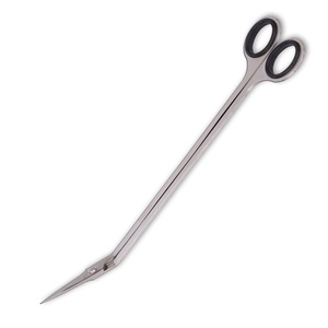 Tijeras Profesionales Largas y Curvas de 10 Pulgadas para Acuarios, para Recortar y Diseñar Acuarios - Product Image 2