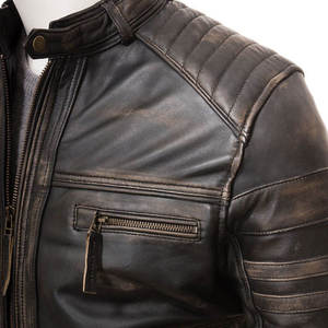 Chaqueta de Cuero de Alta Calidad para Hombre, Transpirable e Impermeable, para Invierno, con Opciones Personalizables - Product Image 4