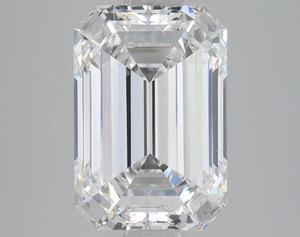 เพชร CVD มรกตตัด VS1สีใสขนาด10.86มม. รวมการรับรองจาก IGI - Product Image 1