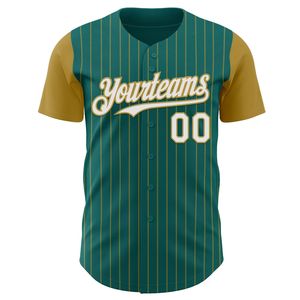 Maillot de baseball personnalisé respirant à manches courtes avec design sublimé et fermeture boutonnée unisexe - Product Image 6