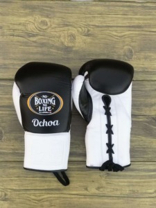 Guantes de Boxeo Profesionales Hechos a Mano Estilo NBNL, Acolchado de Espuma Multicapa, Guantes de Boxeo de Cuero Genuino, Fabricante OEM - Product Image 4