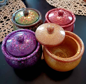 Artizon Studio Customizable Eco-Friendly Non-Toxic Resin Jars for Handmade Gifts Cosmetic Storage DIY Craft Projects Home Decor - Product Image 5