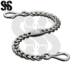 Chaîne de bridage pour chevaux en acier inoxydable de qualité supérieure, durable, réglable, confortable, robuste, résistante à la rouille, couleurs personnalisables - Product Image 2