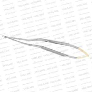 Porte-aiguille intranasal à baïonnette Tebbetts 8" 20cm 7000 Jaw pour rhinoplastie et réparation de perforation septale, instrument chirurgical par Vaslcare - Product Image 3