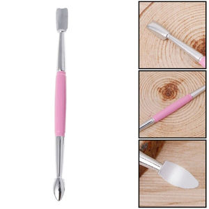 KAAMIR INSTRUMENTS Poussoir à cuticules professionnel en acier inoxydable résistant à la rouille, double extrémité, outil de manucure, prix compétitif - Product Image 4