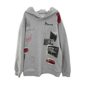 Sweat à capuche personnalisé pour homme, en molleton uni, 100% coton, manches longues, chaud et doux, idéal pour l'extérieur - Product Image 1