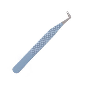 Pinzas para Pestañas de Acero Inoxidable con Punta Curva y Puntiaguda - Herramienta de Belleza Antiestática y Duradera para el Estilismo de Pestañas - Product Image 3