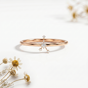 Cancer Celestial <b>Ring</b> <b>Fine</b> Gold Jewelry Certified Precious Stone June July Emotional Power Most Wanted - Product Image 2