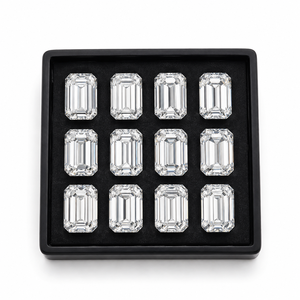 เพชรแล็บโกรว์ Icedjewelz LG ขนาด 10 ถึง 12 กะรัต คุณภาพเยี่ยม VS1 ความสะอาดระดับ D สี D เจียระไนแบบบริลเลียนท์ เจาะด้วยเลเซอร์ รับรองโดย IGI แบบเม็ดเดี่ยว - Product Image 6