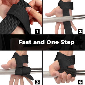 Sangles de levage en néoprène légères, de qualité supérieure, antidérapantes et respirantes pour la musculation, la musculation et l'entraînement professionnel. - Product Image 5
