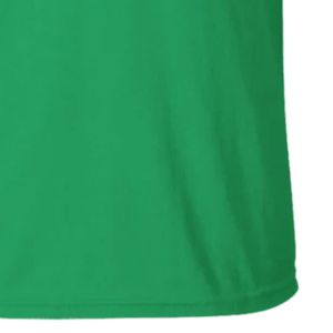 T-shirt vert imprimé graphique, manches courtes, col rond, en coton, personnalisé, décontracté, streetwear, tendance - Product Image 3