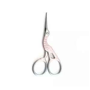 Wholesale Vintage Style <b>Sewing</b> <b>Scissors</b> Embroidery Mini Crane Bird Handle <b>Scissors</b> with Multi Color Coated With Custom Demand - Product Image 5
