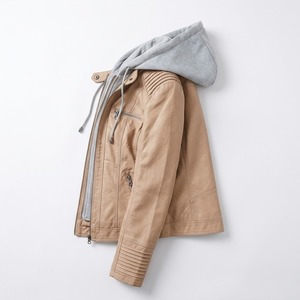 Veste en cuir pour femme, couleur personnalisée, look élégant, longue, de qualité, dernier design - Product Image 4