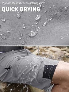 Men's Hiking <b>Cargo</b> Shorts with Zipper Pockets Quick Dry Casual Stretch Golf <b>Work</b> Short Outdoor Summer - Product Image 3