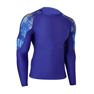 Solid Trader Rashguard à manches longues, haute élasticité, couche de base, anti-humidité, durable, pour entraînement, musculation, exercice et activités de plein air - Product Image 2