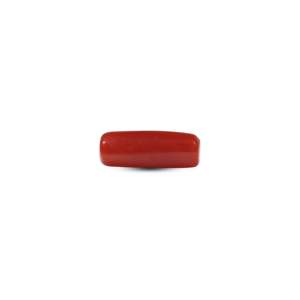 Natural Red Coral Oval Cut Loose Gemstone 5.6 Carat 4x6mm High Quality for Fine Jewelry - Product Image 2
