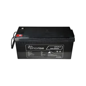 Sinorise 12v 300ah kablosuz kulaklık ile lifepo4 pil paketi için güneş sistemi/golf arabası/RV/ev ev aletleri