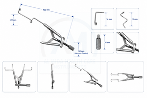 Retractor Quirúrgico AL MIDA con Brazos Ajustables, Manual, Certificado CE Clase I ISO13485 para Cirugía General - Product Image 5