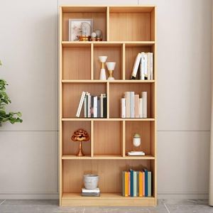 Modern Wooden <b>Bookcase</b> Modular Design Freestanding Home Office Furniture Living Room Storage Unit - Product Image 1