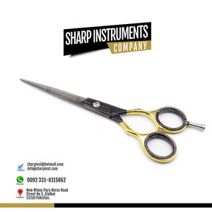 Outils professionnels d'extension de cheveux de ciseaux de cheveux d'acier inoxydable de la meilleure qualité de couleur argentée - Product Image 4