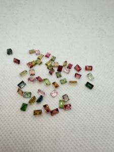 Turmalina 100% Natural Multicolor Corte Baguette 15CT Suelta Genuina Minada en Tierra de Origen Africano con Juego de Color y Fuego para Joyería Personalizada - Product Image 4