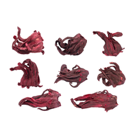Pétales d'hibiscus séchés saveur aigre de marque Kentary, origine Vietnam, ingrédients pour café, fleurs en gros, 100% naturelles, emballage OEM disponible