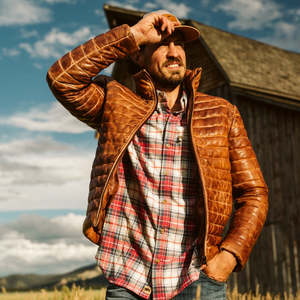 Men Vintage Distressed Leather <b>Jacket</b> Genuine Cowhide <b>Biker</b> Coat Wholesale High Quality Custom Real Leather Moto <b>Jacket</b> 2026 - Product Image 2