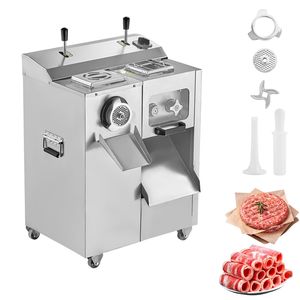 Tritacarne Elettrico Automatico 14 Lbs/Min in Acciaio Inossidabile con Lama per Affettare e Insaccare, con Piastra di Macinazione per Insaccatrice - Product Image 1