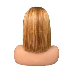 Ready to Ship 8'' <b>Bob</b> <b>Wig</b> Highlight Wholesale Bone Straight Human Hair <b>Wigs</b> SDD Silky Straight Vietnamese Raw Hair <b>Wigs</b> Glueless - Product Image 4