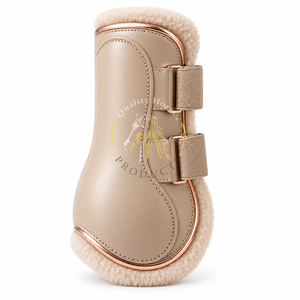 Bottes de protection pour chevaux, dotées de matériaux de qualité, d'un ajustement confortable et de fermetures pratiques pour l'entraînement. - Product Image 2