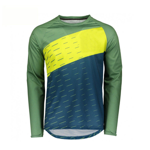 Professional <b>ATV</b> Racing Apparel Breathable Lightweight Long Sleeves Custom Sublimation Printed Summer Jerseys Bulk Motocross - Product Image 1