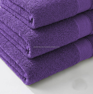 Standard Size Bath Towel 140x70cm Pure Organic Cotton Quick-Dry Eco-Friendly Soft Absorbent Sand-Free Jacquard Weave OEM Private - Product Image 5