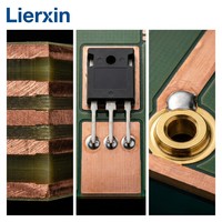 Amplificateur de courant élevé 600A pour bobine de gradient IRM médicale en cuivre lourd, avec circuit imprimé (PCB) à 6-8 couches, jusqu'à 10 oz de cuivre ENIG et or dur