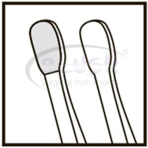 Salz Nucleus Splitter Forceps <b>Titanium</b> Ophthalmic Cataract Surgery Instrument Reusable CE ISO Certified By Blush Surgical - Product Image 6