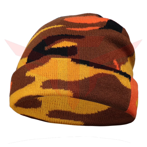 Gorro de Punto Unisex con Camuflaje, 100% Acrílico, Gorro de Invierno para Adultos, Estilo Casual para Exteriores, 56-58CM - Product Image 5