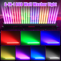 U`King 60W Projecteur mural DMX 24x3W RGB LED pour scène, DJ, mariage, fête