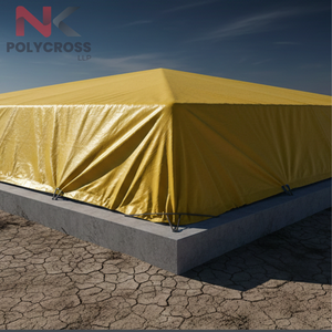 Lámina de Geomembrana para Cubrir Tanques de Riego de Grado Industrial, Revestimiento para Tanques de Almacenamiento de Agua Agrícola y Sistemas de Riego - Product Image 4