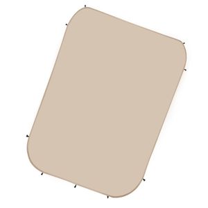 10 X 9.2 ft Screen House Sun Shade Sail <b>Canopy</b> Covers 300D Oxford Silver Coated Fabric <b>Tent</b> Accessories for Sun Protection 5.51 - Product Image 6