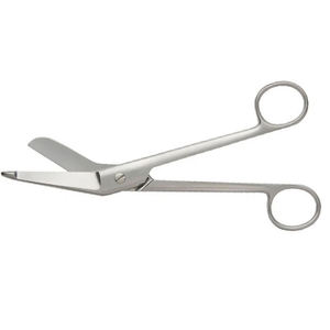 Ciseaux chirurgicaux en acier inoxydable de haute qualité pour l'application de bandages, instruments de coupe pour usage médical et clinique par Blush Surgical - Product Image 4