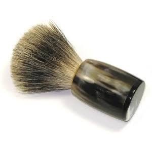 Brocha de Afeitar Ecológica Hecha a Mano de Cuerno de Búfalo de ILAHI con Cerdas y Mango de Cuerno para Afeitar y Personalización de Halloween - Product Image 5