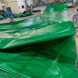 Bâche en PE verte durable, haute résistance, grande capacité, tailles et couleurs personnalisées, bâche de protection multi-usages - Product Image 4
