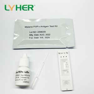 말라리아 P.f. P.v. 콤보 항원 검사 키트 |   전염병 지역을 위한 빠른 가정/POCT 검사 |   신뢰할 수 있는 이중 감지 - Product Image 5