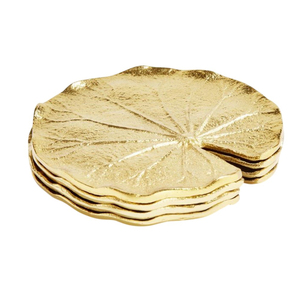 Vintage <b>Silver</b> Plated Metal <b>Coaster</b> Set with Decorative Holder Round Stainless Steel Drink Cup Mats for Home Hotel Supply - Product Image 5