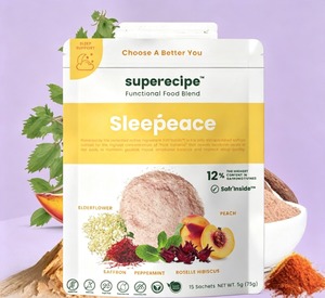 Direct Factory High Quality Peach Flavour Sleep Support Functional Drink Powder <b>Sugar</b> Free Vegan Sachet Relaxation Beverage - Product Image 1