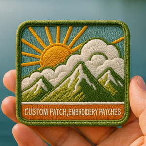 กระเป๋าหมวกแฟชั่นปักลายวงกลมขนาดเล็กป้ายผจญภัยกลางแจ้งออกแบบได้ตามต้องการ - Product Image 3